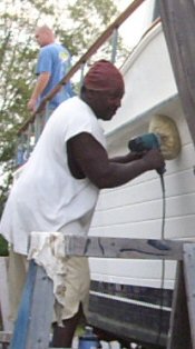 Boat Polishing Technique