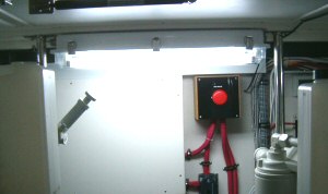 New engine room lighting