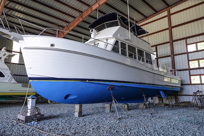 Repowering a Grand Banks 46 with Yanmar 6LF Engines